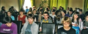 135 koncert umuzykalniający dla młodzieży "Jak słuchać Muzyki?"  Fot. Anna Jełłaczyc.